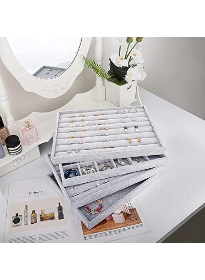 بادوم صينية تنظيم الخواتم والأقراط والأساور - Image 2