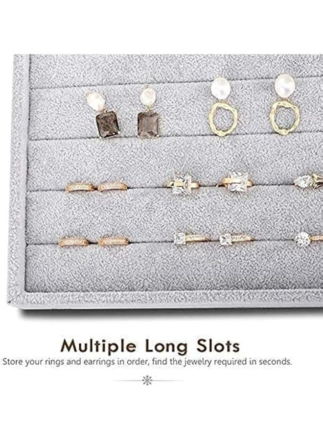 بادوم صينية تنظيم الخواتم والأقراط والأساور - Image 3