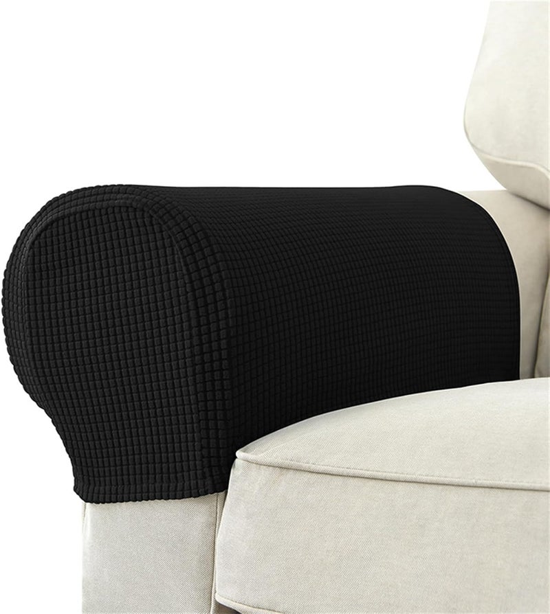Durable versatile substance Stretch Sofa Armrest Covers Chair Arm Covers Protectors, Pack of 2, Comfortable Sofa Armrest Slipcovers, Armchair Covers.Black Wide use compliant quality Repeated use friendly design New residential zone delivery Home & light industrial compatible Flexible sizing options Condition adaptive build User tested optimized build All-season available stock Tiered cost purchase alternatives Simple multi-feature universal build Working day delivery service Defect free upgraded substance Multi-source stock guarantee Shop & home all-space compatible Salt resistant coating Rack friendly Neat shape Natural material Multi-demand compliant quality Storage burden minimized build Modern versatile shape Temp resistant Varied available picks Durability enhanced - Image 1