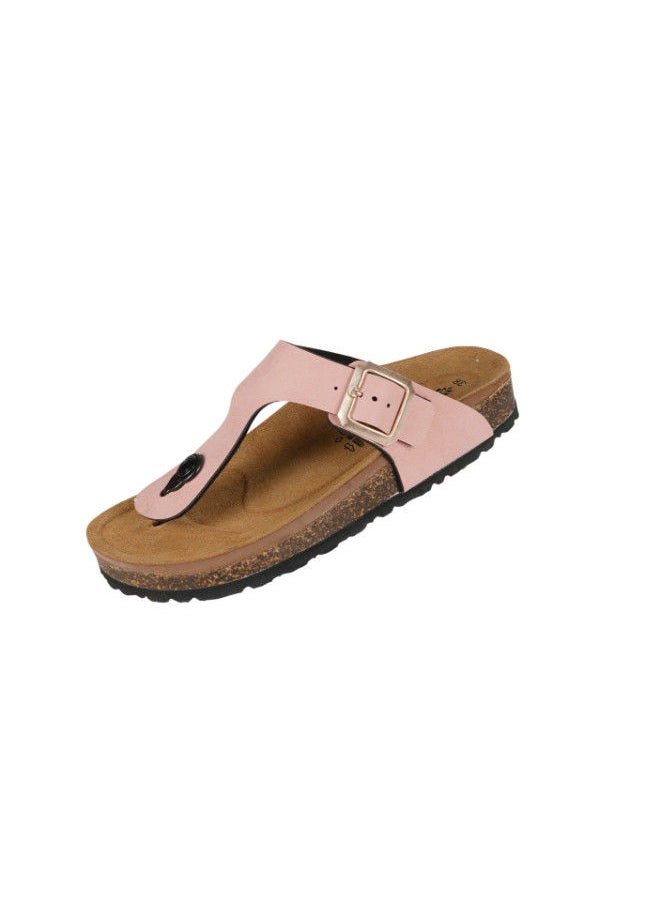 BiOCHIC - Biochic Ladies Slim Thong Sandals 012-448 31830Q-Rosa - Image 1