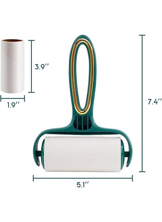 Gopinath Autolink Gopinath Autolink Lint Remover for Clothe Sticky Lint Roller for Clothes Furniture Wool Coat Car Seats Fabric Dust Cleaner Pet Hair Remover with 1 Handle 5 Refills 300 Sheets  - Image 2