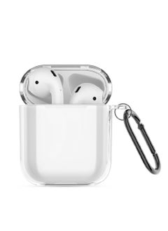 blupebble Crystal Clear Shockproof Case Transparent Ultra Slim Cover Compatible with Apple AirPods 2 gen  - Image 1