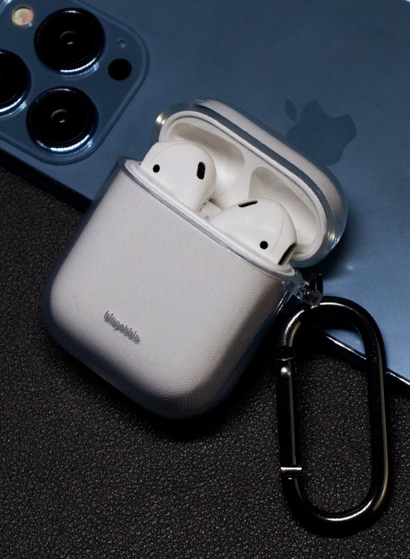 blupebble Crystal Clear Shockproof Case Transparent Ultra Slim Cover Compatible with Apple AirPods 2 gen - Image 4