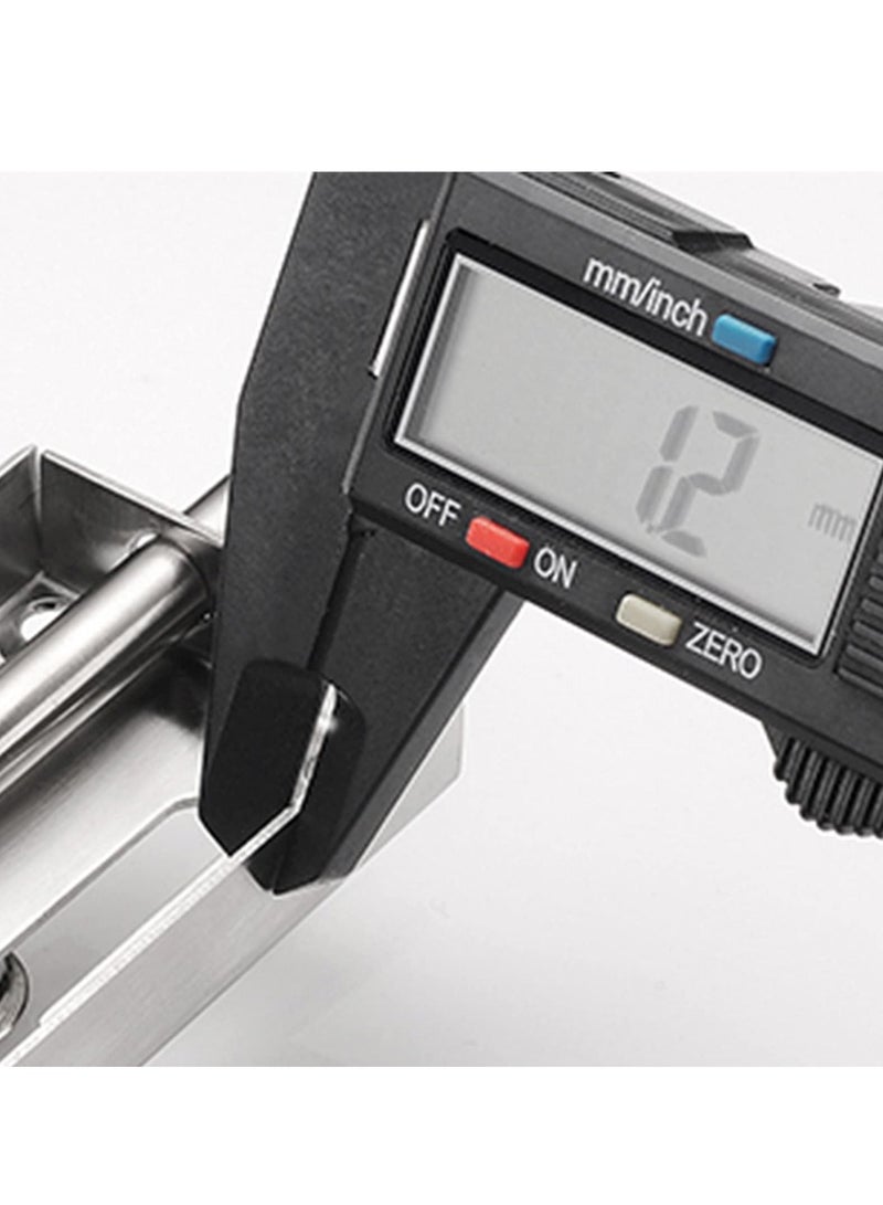 SYOSI Door Chain Lock, Sliding Door Chain for Front Door, Security Door Lock Safety Chain, Anti Theft Door Latch for Door, Door Limiter - Image 5