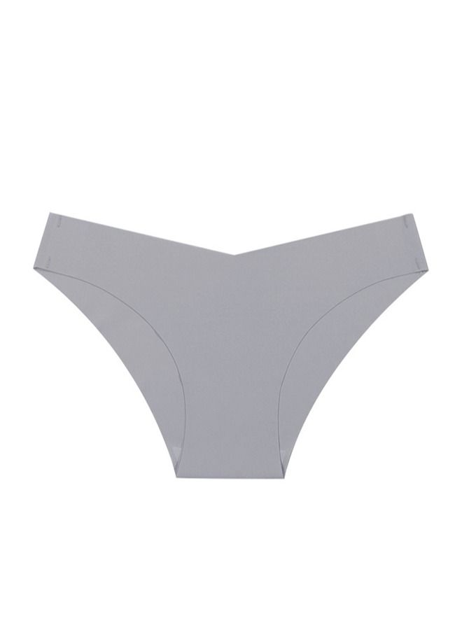 Zeemey 5 Pack Womens Seamless Underwear Charming Stretch Bikini Panties Low Rise Hipster Ladies Soft V-Waist Cheeky Lingerie