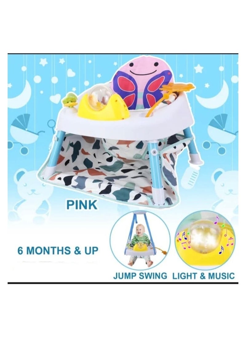 Baby - 2 IN 1 BABY CHAIR+ JUMPER DOOR SUSPENSION (BEE) 33-1981390 - Image 1