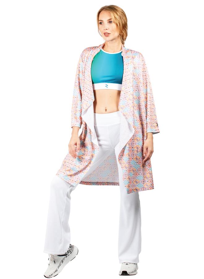 ZAECY Women's Loose-Fit Printed Shrug - Image 2