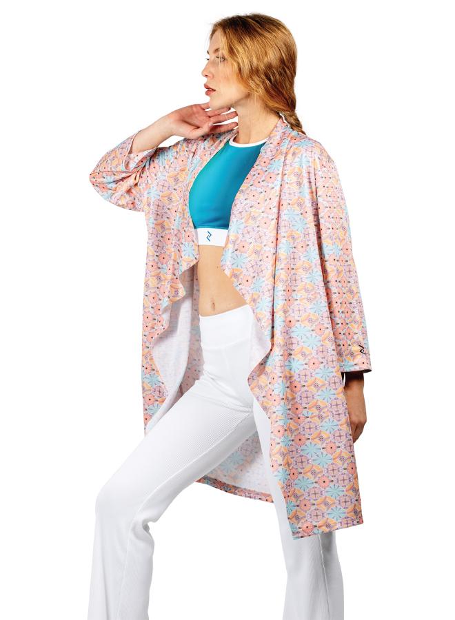 ZAECY Women's Loose-Fit Printed Shrug - Image 1