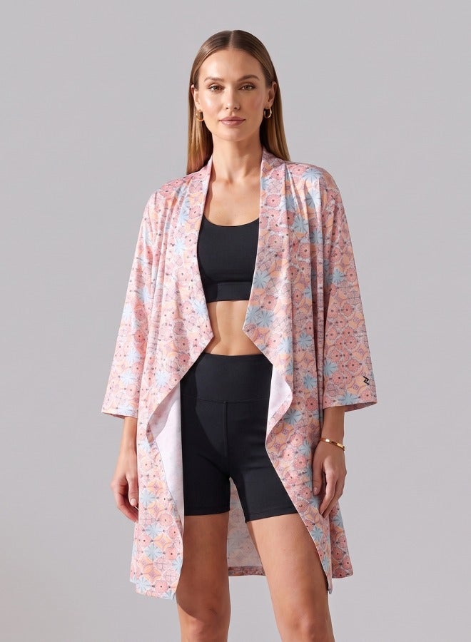 ZAECY Women's Loose-Fit Printed Shrug - Image 2