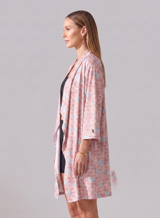 ZAECY Women's Loose-Fit Printed Shrug - Image 3
