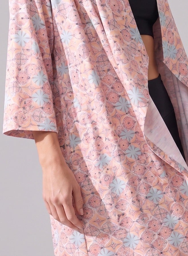 ZAECY Women's Loose-Fit Printed Shrug - Image 4