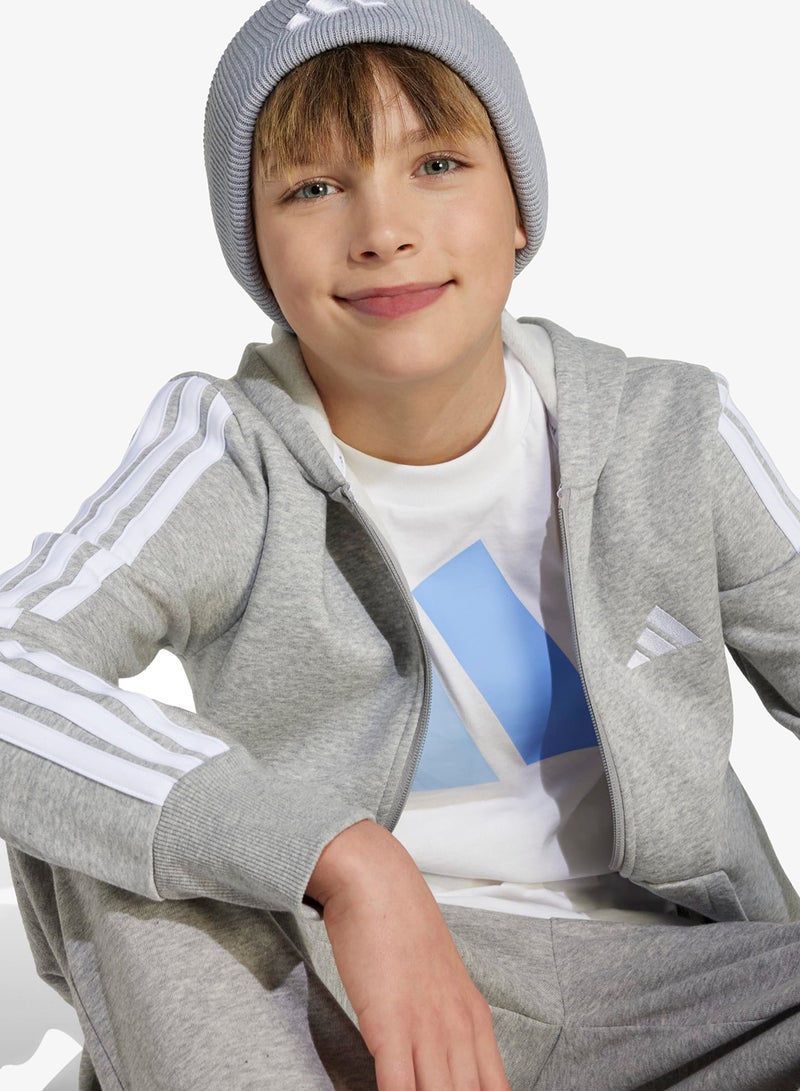 Adidas Youth Essential Hoodie - Image 5