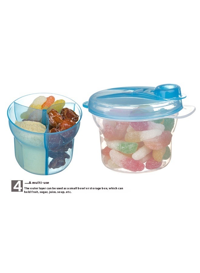 Double Layer Portable Versatile Milk Powder Storage Box - Image 4