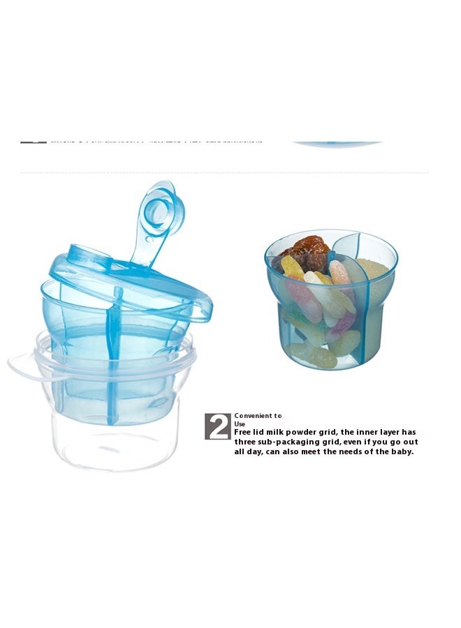 Double Layer Portable Versatile Milk Powder Storage Box - Image 3