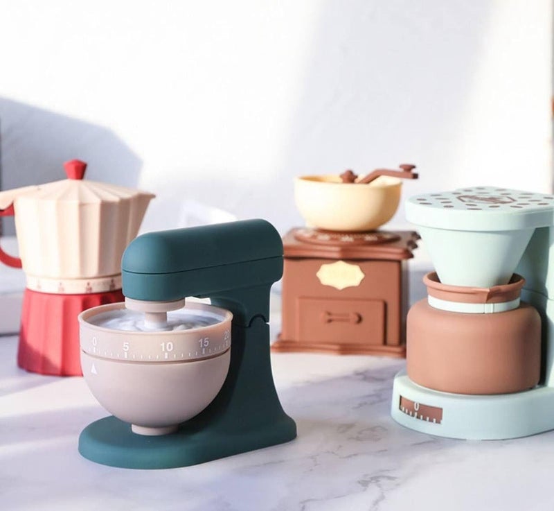 Mechanical Kitchen Timer Beautiful Shapes Multifunctional No Batteries Required Suitable for Cooking Oven Home Sports - Image 4