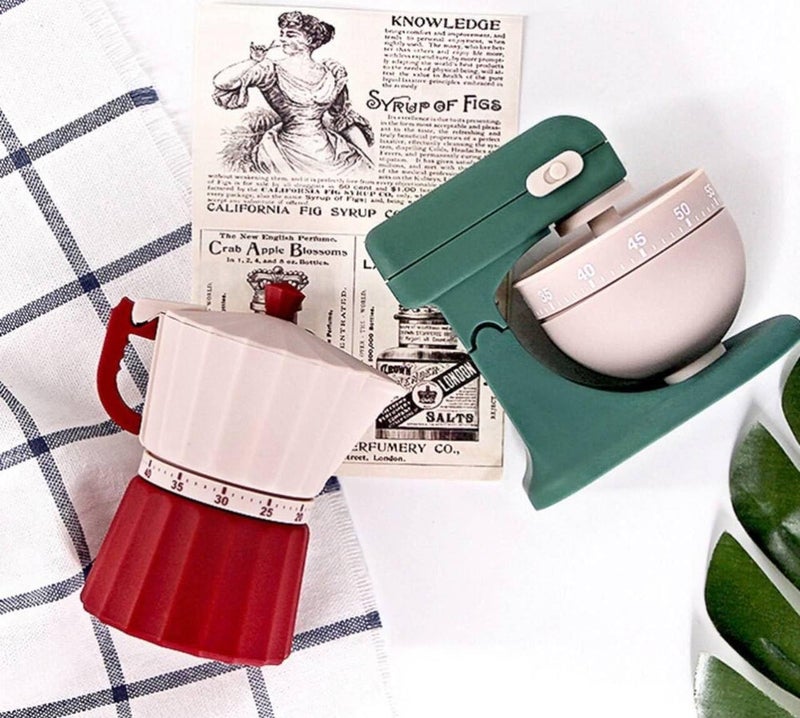Mechanical Kitchen Timer Beautiful Shapes Multifunctional No Batteries Required Suitable for Cooking Oven Home Sports - Image 5
