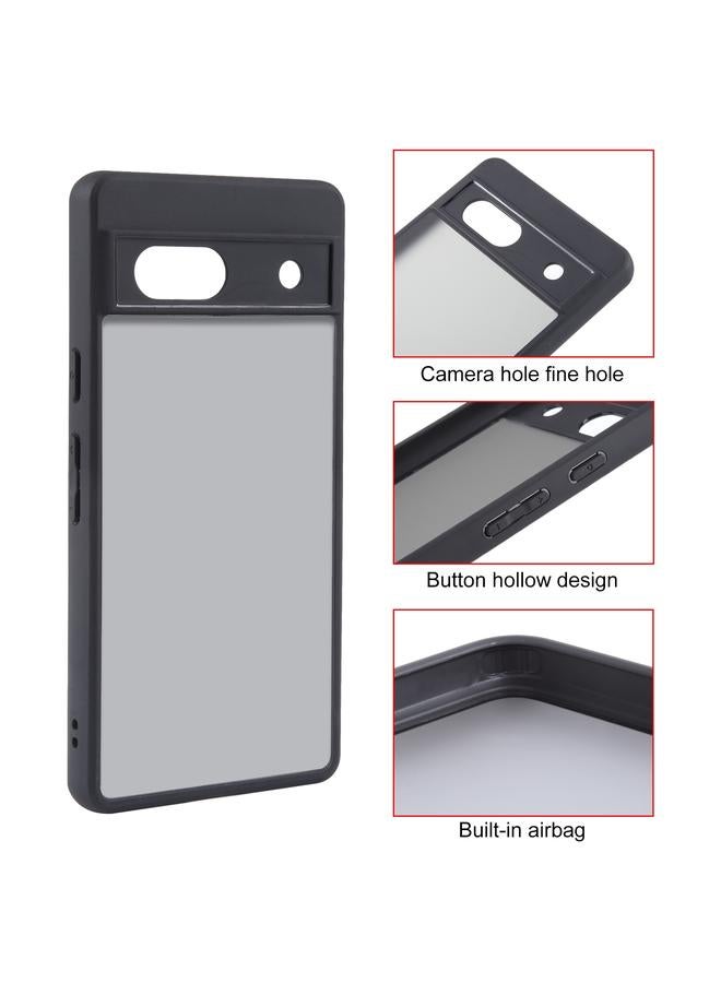 جرين تايجر جراب لهاتف Google Pixel 7a مصنوع من مادة TPU سوداء غير لامعة + جراب كمبيوتر شخصي - Image 3