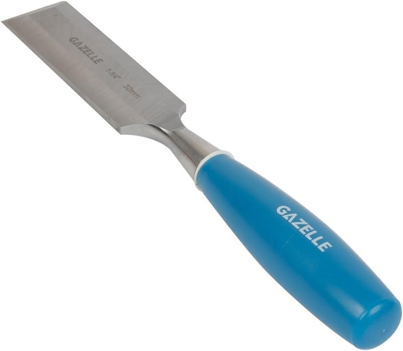 Gazelle 1-1/4 Inch Bevel Edge Wood Chisel - Image 3