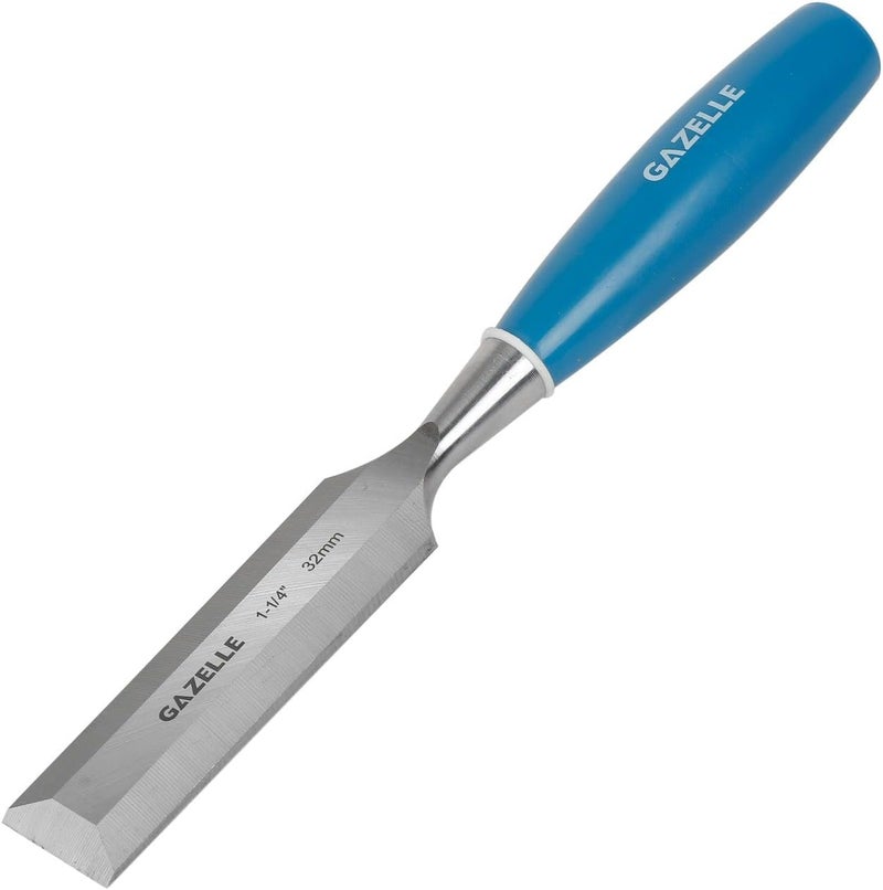 Gazelle 1-1/4 Inch Bevel Edge Wood Chisel - Image 4