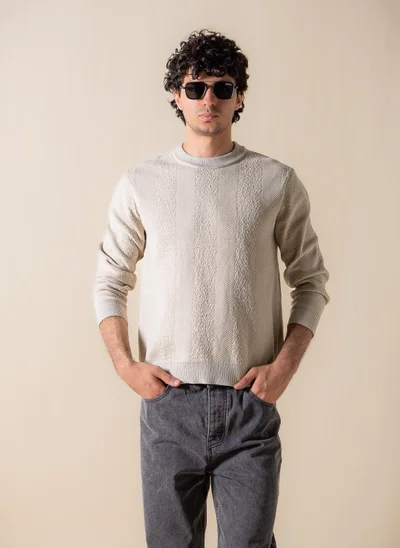 SHAPES TEXTURED JUMPER