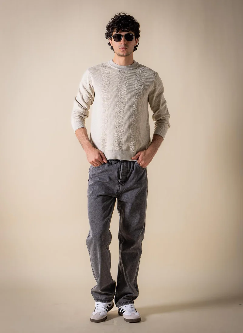 SHAPES TEXTURED JUMPER