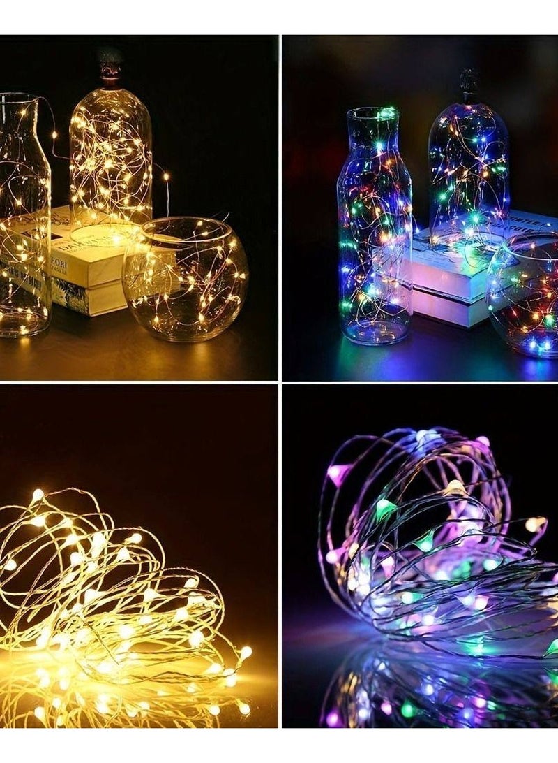 LED Christmas Wedding Diwali Decoration Lights (Multicolor Light) LED Christmas Fairy Lights String Lights for Wedding Party Decoration 1.5m - Image 3