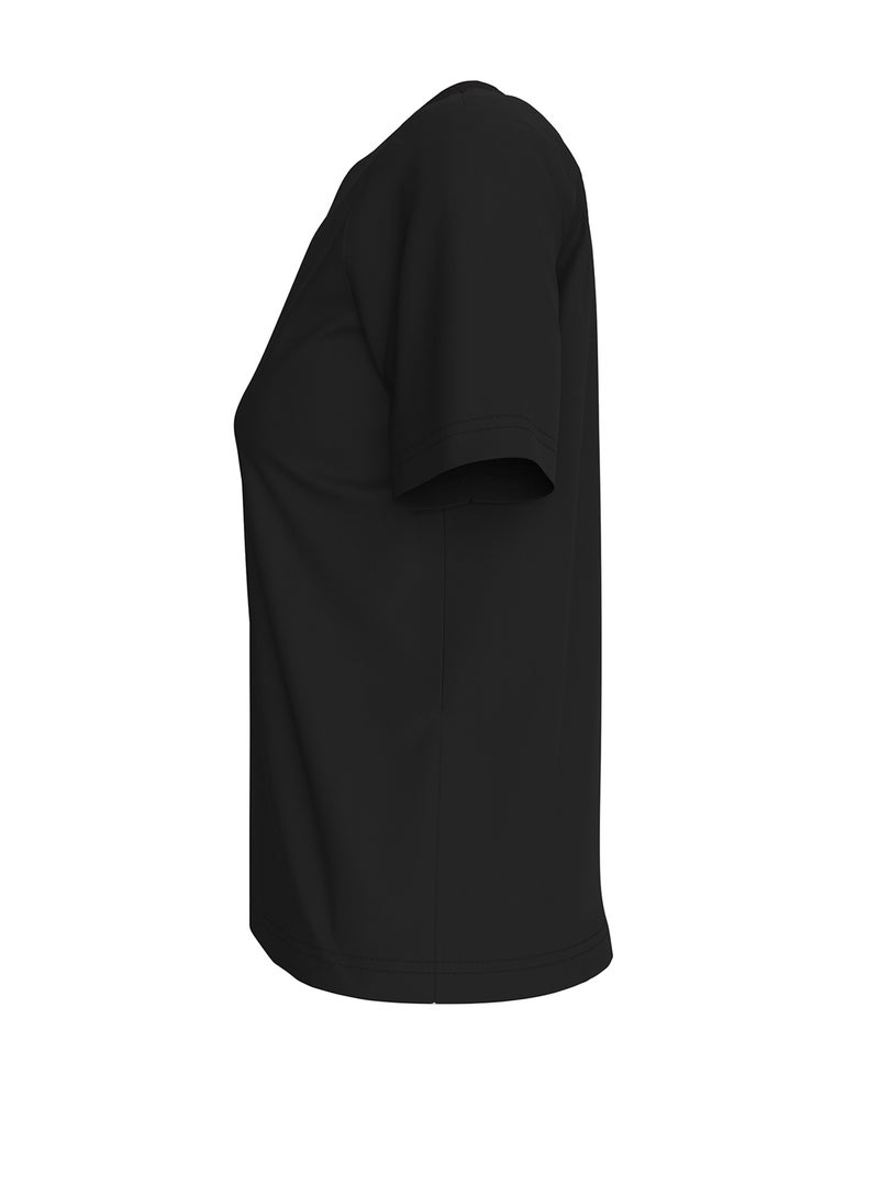 كالفن كلاين تيشيرت بياقة دائرية وشعار - Image 3