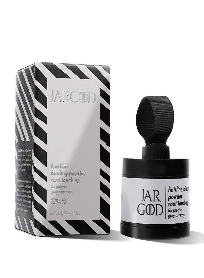 JARGOD Root touch up powder Hairline Powder for root cover up temporary root concealing powder for Women & Men, for instant gray hair cover up (White, 0.14 Ounce (Pack of 1)) - Image 2