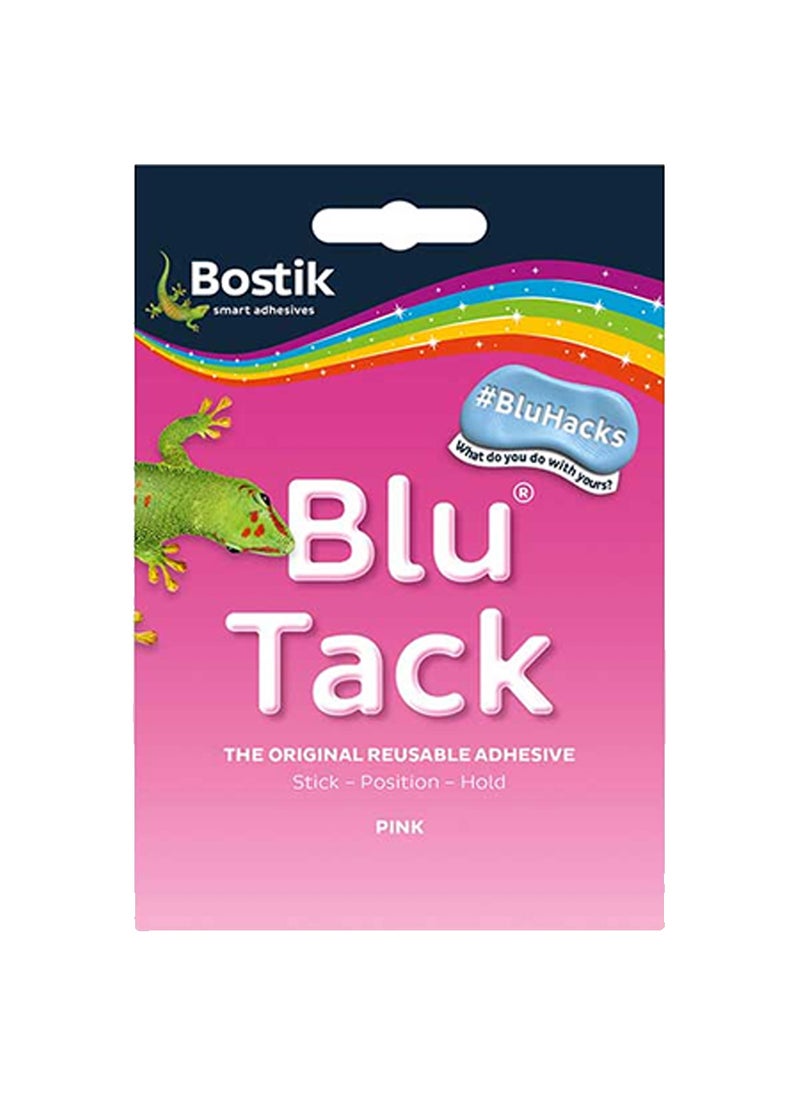 Bostik Bostik Blu Tack Handy Pink 45g  - Image 1