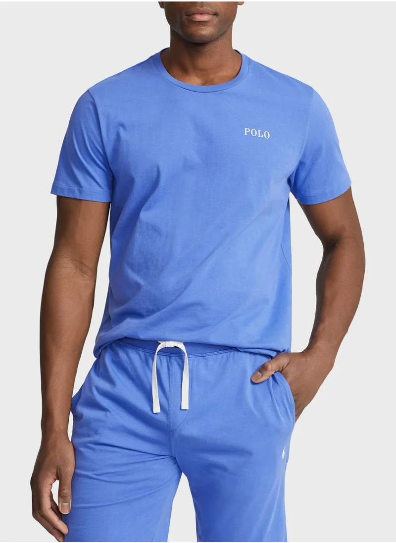 POLO RALPH LAUREN Logo Crew Neck T-Shirt