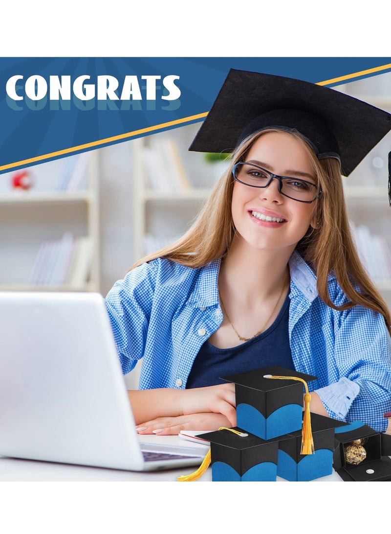 Graduation Candy Boxes, 25Pcs Congrats Grad Graduation Gift Boxes for Graduation Party Favors Boxes 2023 Graduation Party Supplies Decorations - Image 4