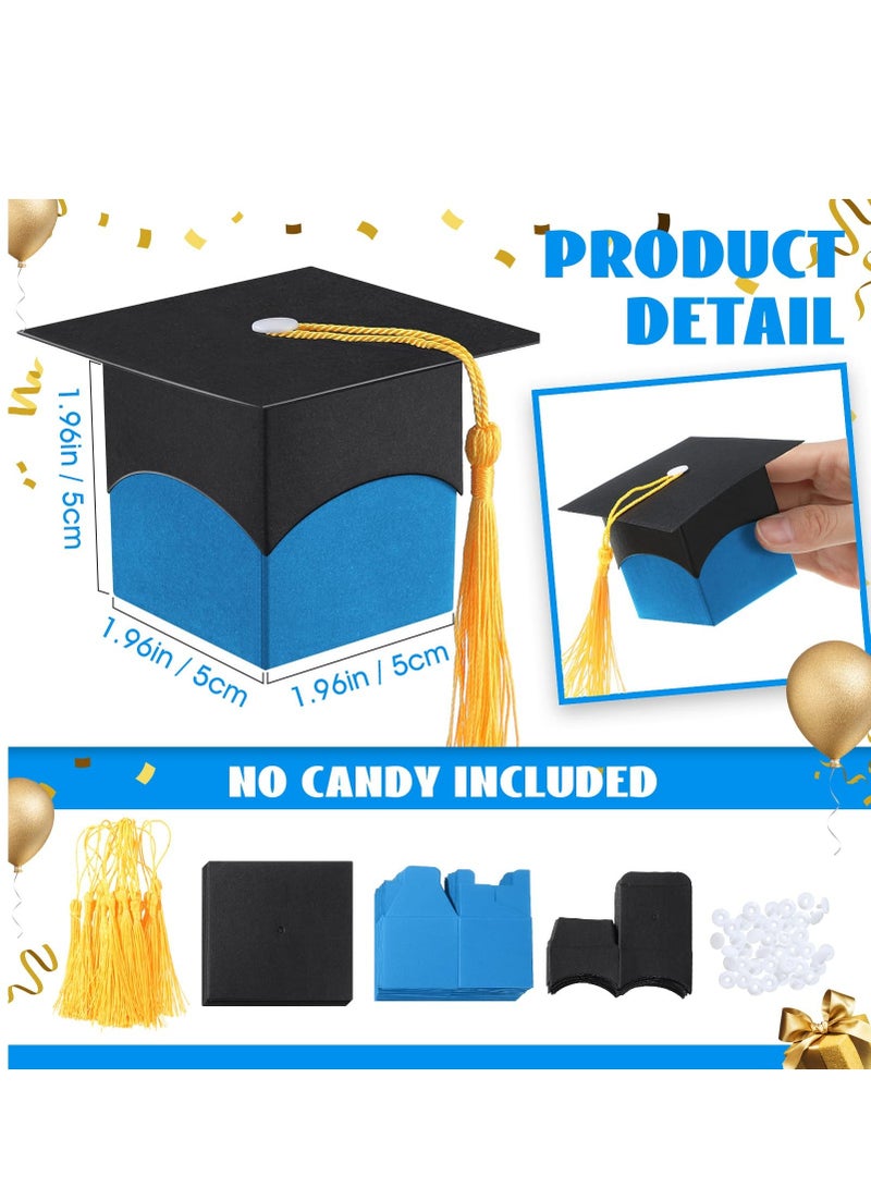 Graduation Candy Boxes, 25Pcs Congrats Grad Graduation Gift Boxes for Graduation Party Favors Boxes 2023 Graduation Party Supplies Decorations - Image 2