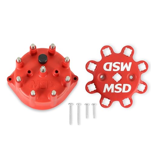 MSD 8431 Red Distributor Cap - Image 1
