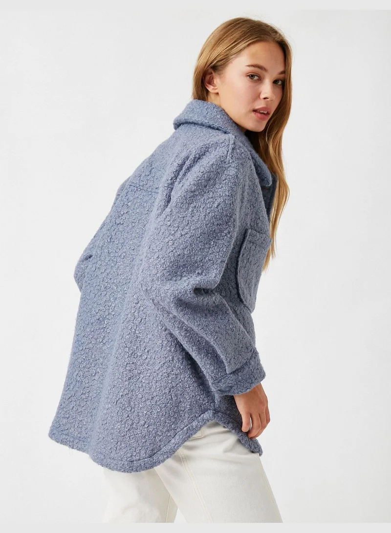 KOTON Pocket Detailed Button Shacket