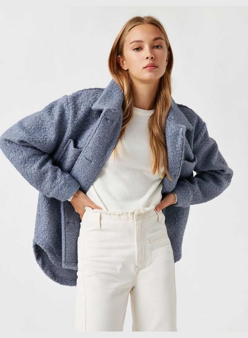 KOTON Pocket Detailed Button Shacket