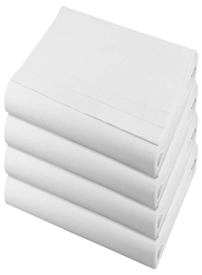 HAKZEON ورق هازيون 400 ورقة 13.6 × 27.2 بوصة، ورق شوان الخام، ورقة رسم سومي، ورق أرز بدون شبكات لممارسة الكتابة بالخط الصيني والياباني، شينغ شوان - Image 1