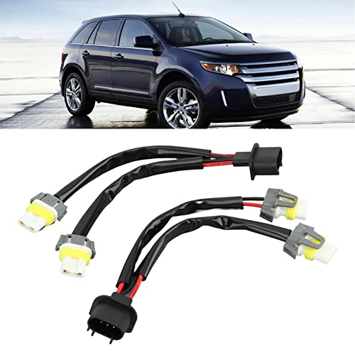 Keenso محول أسلاك المصابيح الأمامية ه13 9008 ذكر إلى 9005 9006 أنثى 2 قطعة - Image 3