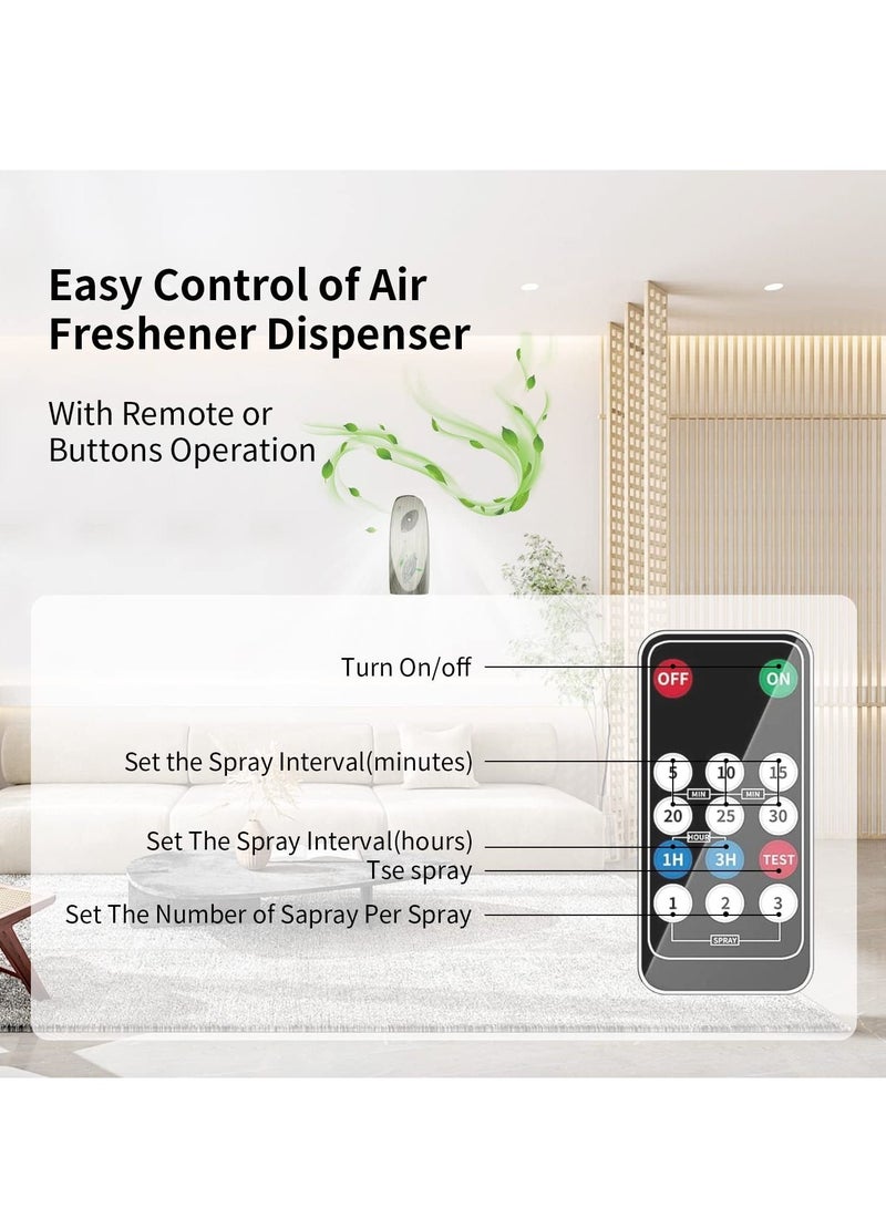 Versatile Automatic Air Freshener Spray Machine, Free Standing or Wall Mounted Design, Perfect for Bedrooms, Bathrooms, Offices, Airports, Hotels - Image 5