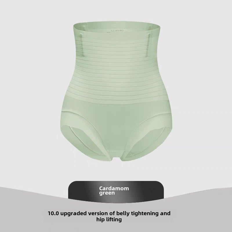 High Waist Shaping Panties Tummy Control Seamless light green - Image 1