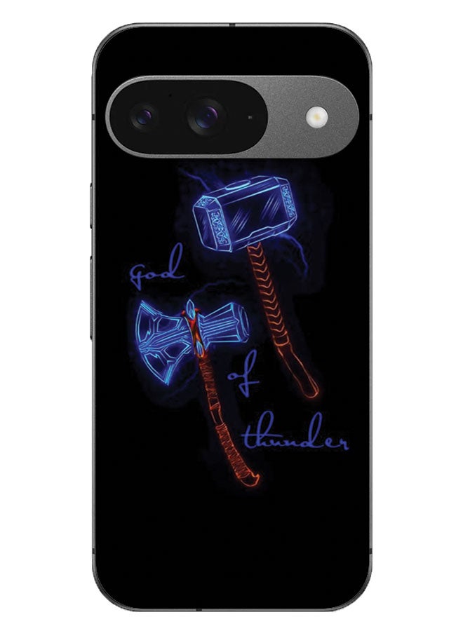 EYE CATCH Printed Protective Case Cover For Google Pixel 9 -  Gold Pattern - Image 1