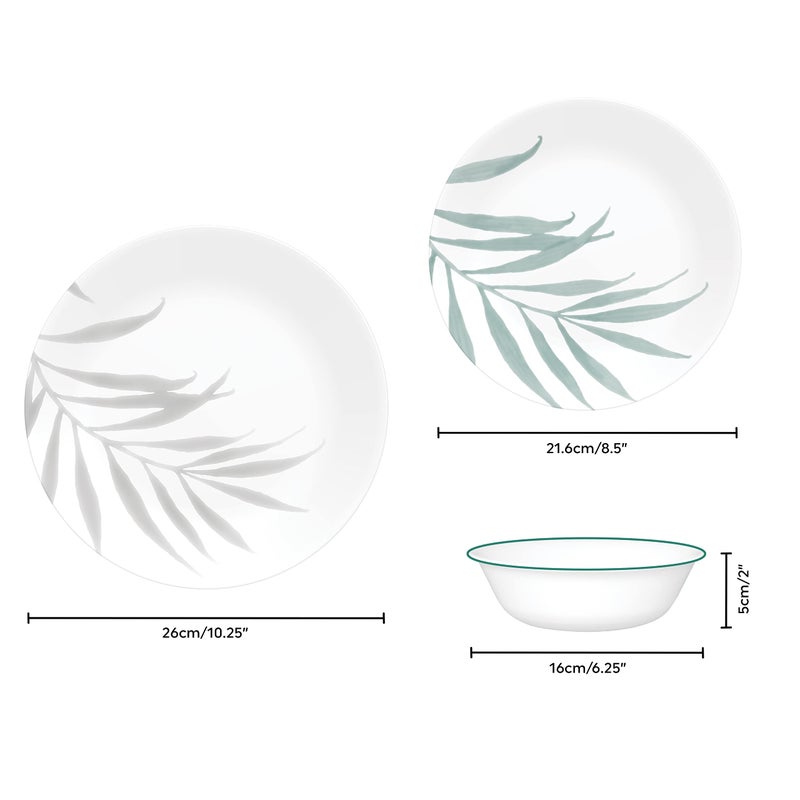 Corelle Dinner Plate  Solar Print  12 pc Set - Image 2