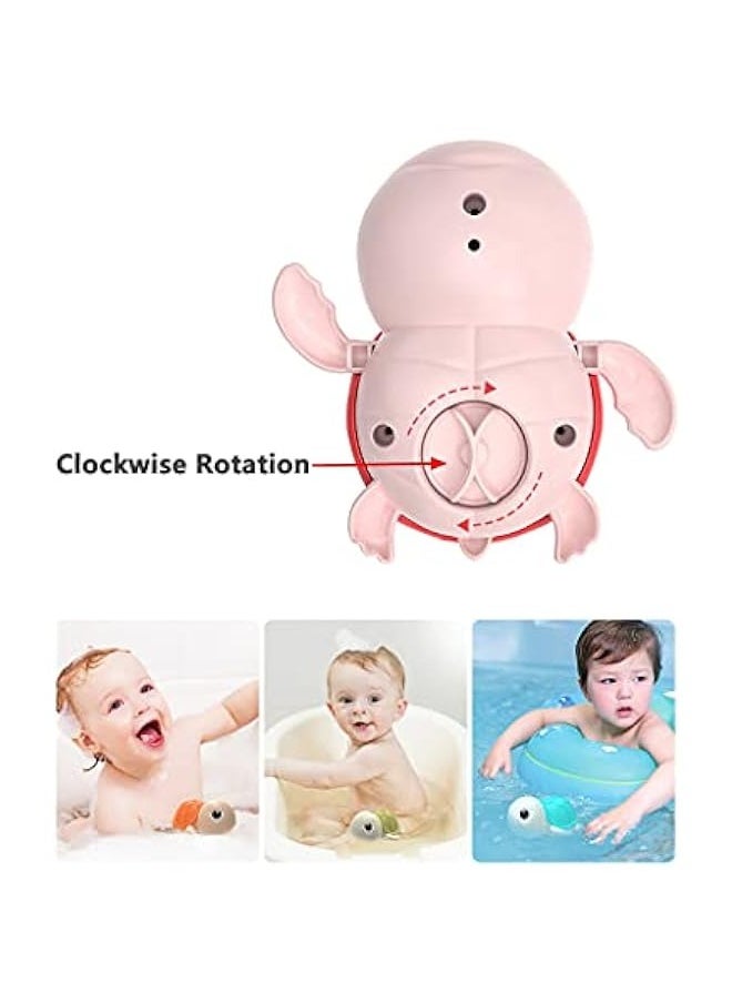 DURKU - Cute Animal Clockwork Bath Toy Set for Toddlers 1-3 - Fun Water Toys for Boys and Girls - 5 Pack - Image 1