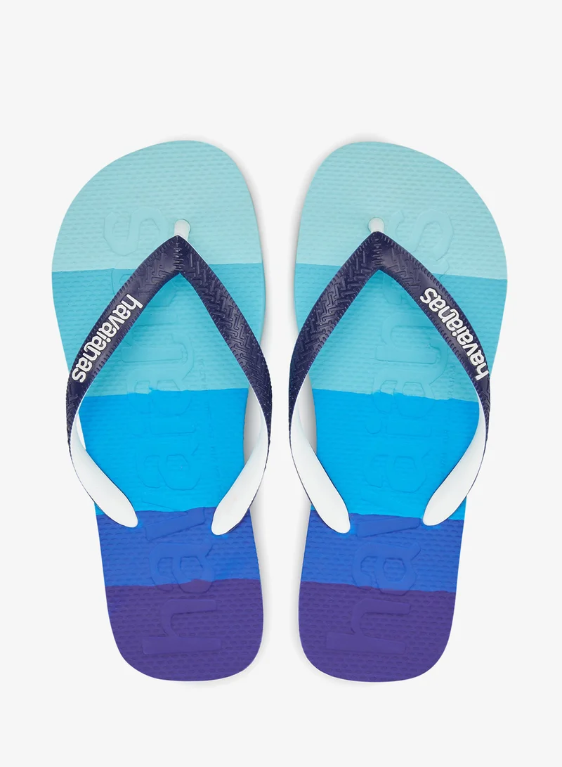 Top Logomania Flip Flops