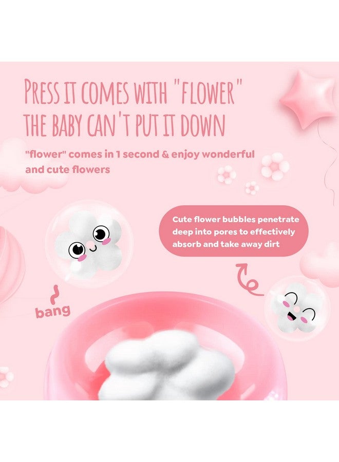 VANERIA VANERIA Flower Stamp Hand Soap for Kids Nourishing Hand Wash,Flower Bubble Hand Cleaning for Babies,Kids and Adults with Sensitive Skin 350ml/11.8 Fl Oz - Image 4