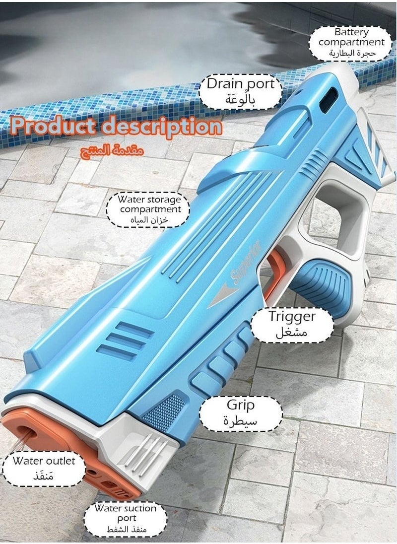 Super Water Toy for Kids Realistic Water Blasters Model That Absorbs Water Automatically Water Battle Game Toy  - Image 4