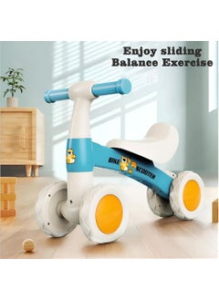 MileMelo Baby Balance Bike Toys No Pedal 4 Silence Wheels & Soft Seat Pre-School First Riding Toys,Indoor And Outdoor Balance Ride on Bike,Birthday Gift  - Image 3