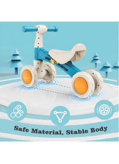 MileMelo Baby Balance Bike Toys No Pedal 4 Silence Wheels & Soft Seat Pre-School First Riding Toys,Indoor And Outdoor Balance Ride on Bike,Birthday Gift  - Image 5