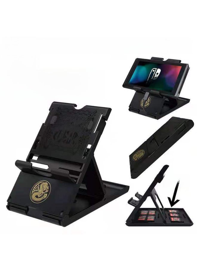 Generic - Switch With Card Box Folding Theme Stand Animal Forest Stand NS Host Support Stand-Product Color:One Piece Straw Hat - Image 1