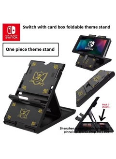 Switch With Card Box Folding Theme Stand Animal Forest Stand NS Host Support Stand-Product Color:One Piece Straw Hat