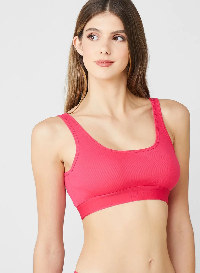 HUGO Plunge Neck Bra